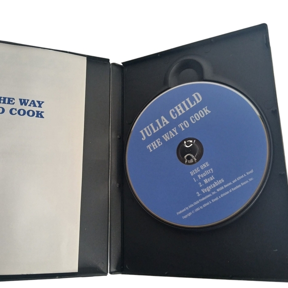 Julia Child The Way to Cook 2 Disc DVD Set with Recipe Booklet 2009 Box Set - Picture 8 of 8